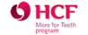 HCF logo with text "More for Health Program" on a gray background